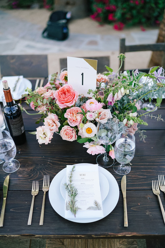 A ring designer's Palm Springs wedding at Korakia