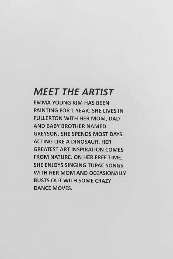Art gallery third birthday Inspiration