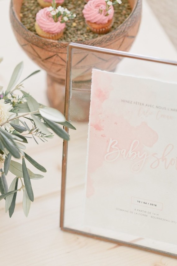 Cactus rose desert inspired Moroccan baby shower in France
