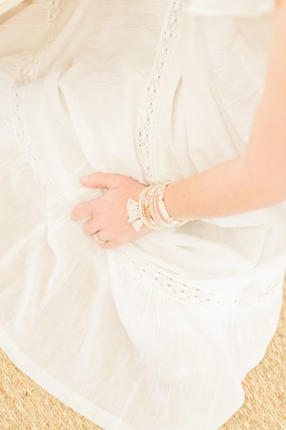 Cactus rose desert inspired Moroccan baby shower in France