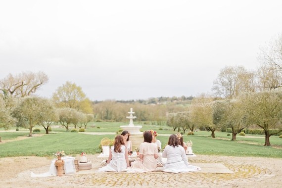 Cactus rose desert inspired Moroccan baby shower in France