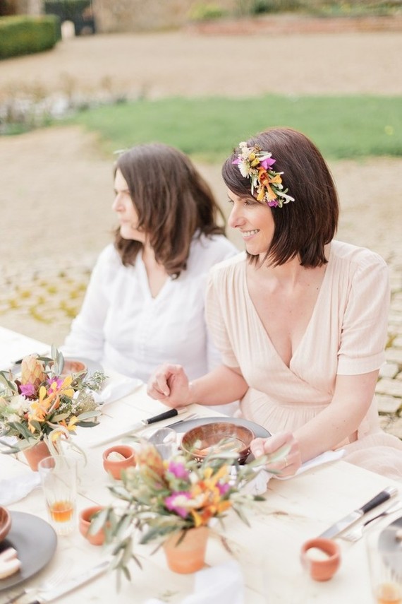 Cactus rose desert inspired Moroccan baby shower in France