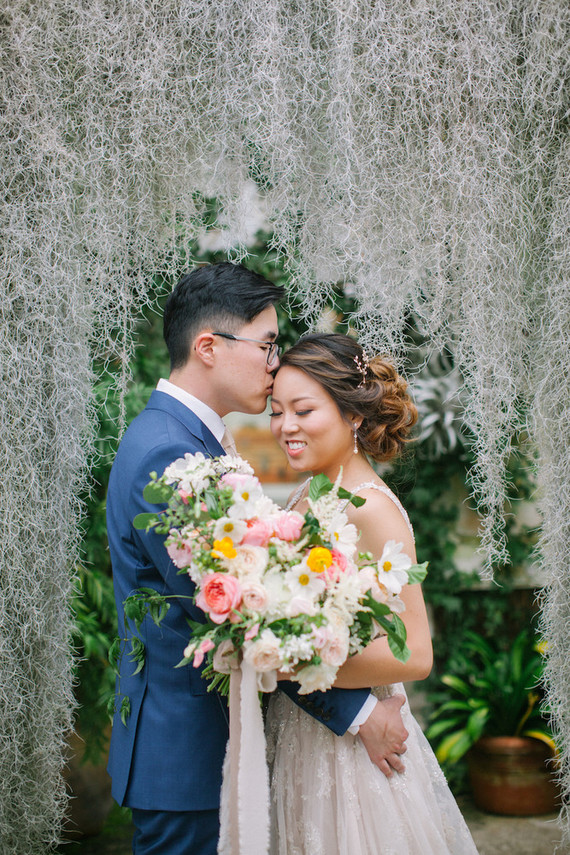 Whimsical greenhouse wedding at Shelldance Orchid Gardens