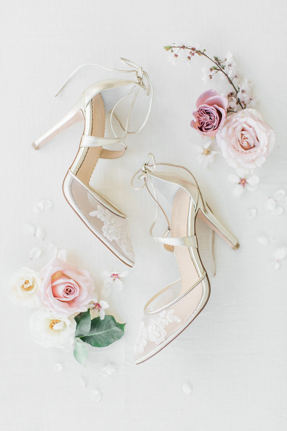 Romantic pastel spring blossom estate wedding