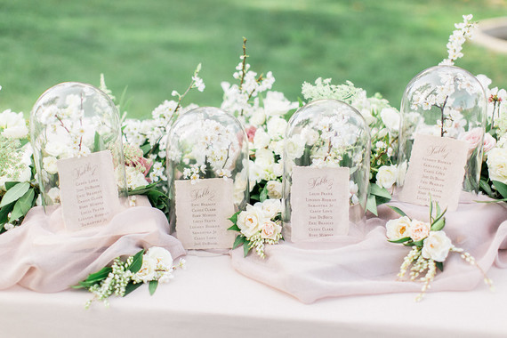 Romantic pastel spring blossom estate wedding