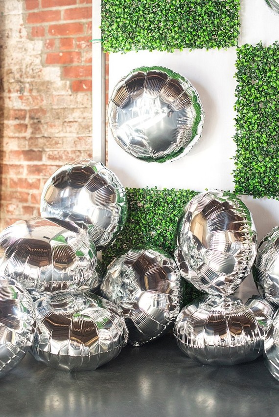 Pop Art inspired LGBTQ wedding editorial at The Green Building in NYC