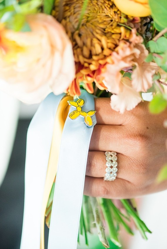 Pop Art inspired LGBTQ wedding editorial at The Green Building in NYC