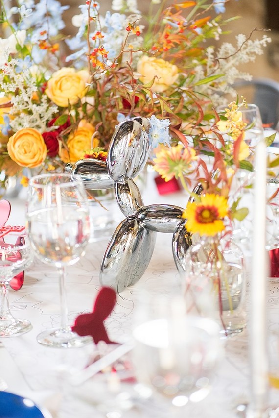 Pop Art inspired LGBTQ wedding editorial at The Green Building in NYC Inspiration