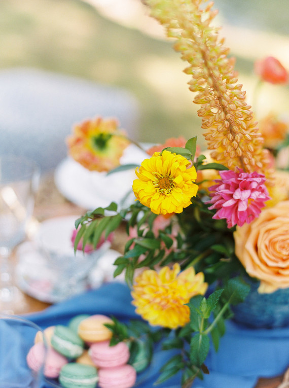 Colorful Yosemite elopement and picnic Inspiration