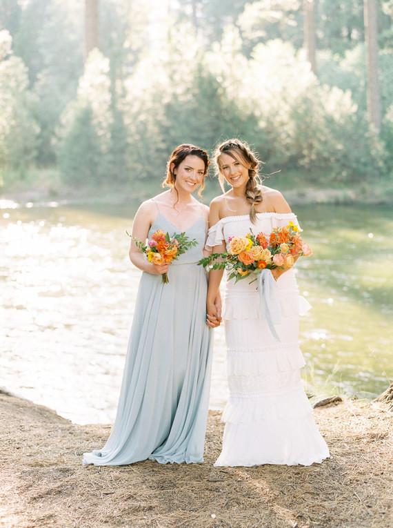 Colorful Yosemite elopement and picnic Inspiration