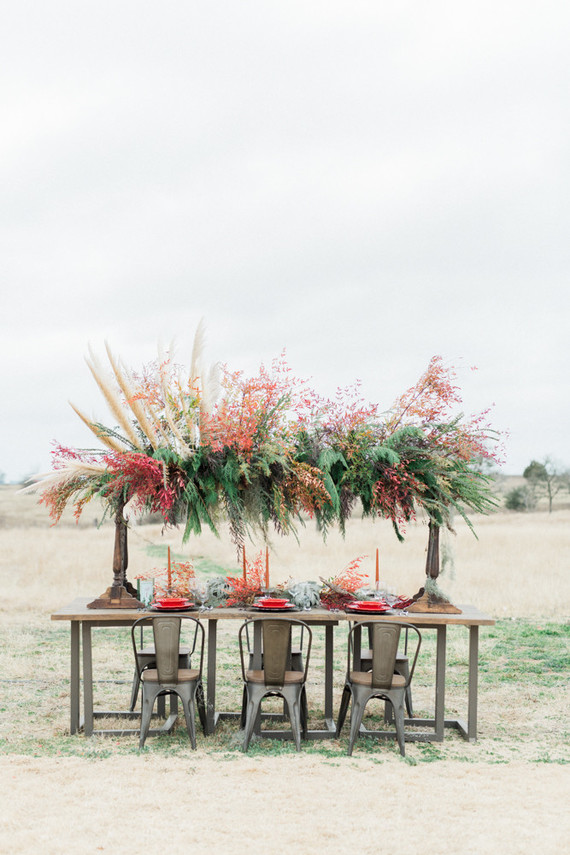 Desert color inspired fall wedding ideas in Texas