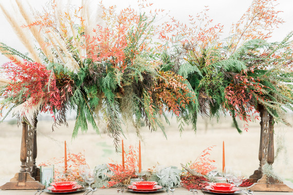 Desert color inspired fall wedding ideas in Texas