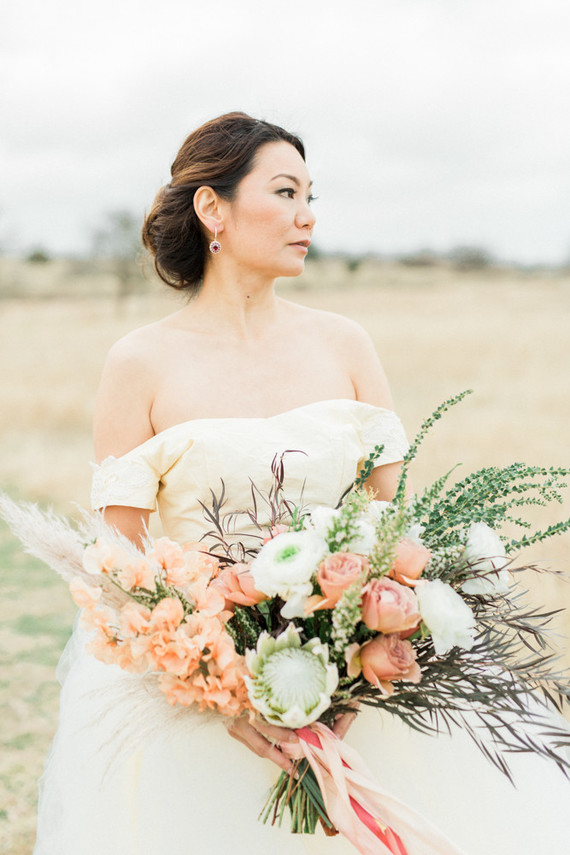 Desert color inspired fall wedding ideas in Texas