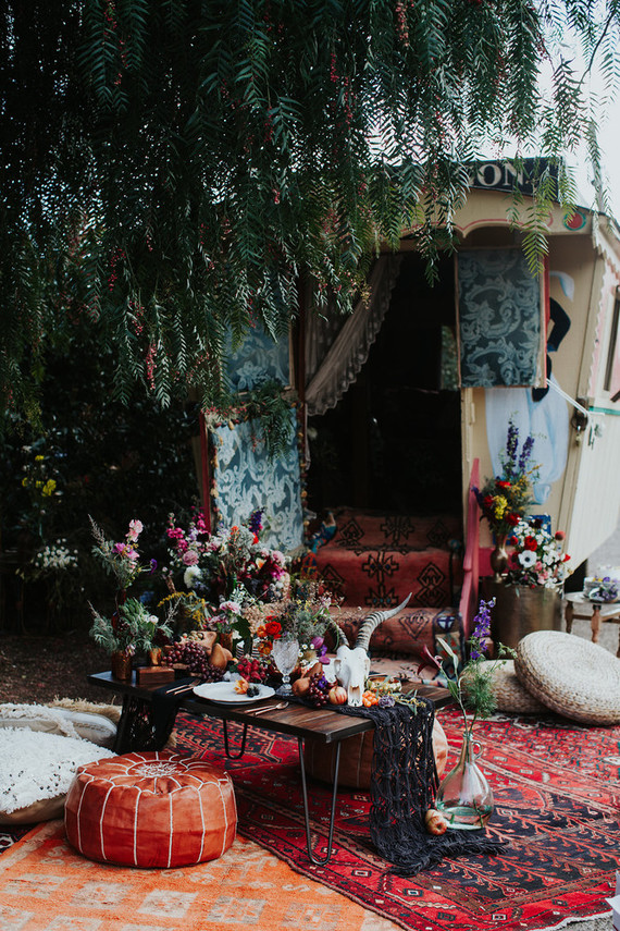 Bright floral nomadic wedding inspiration in Edna Valley