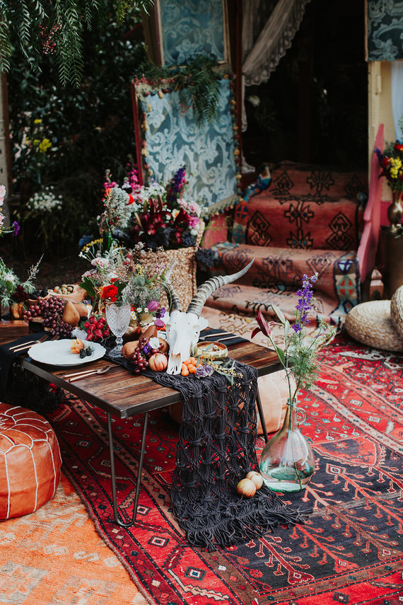 Bright floral nomadic wedding inspiration in Edna Valley Inspiration