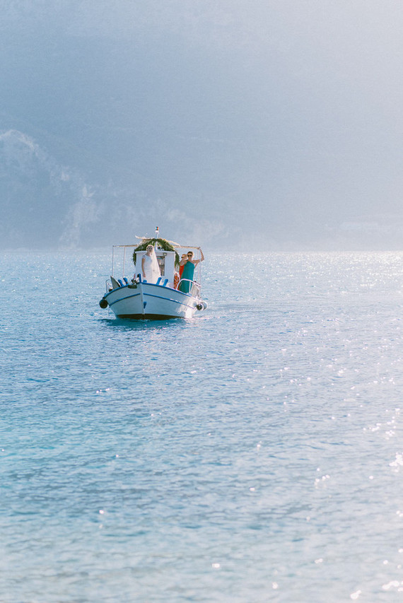 Mediterranean wedding in Meganisi, Greece
