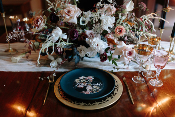 Moody Dutch masters inspired wedding ideas Inspiration