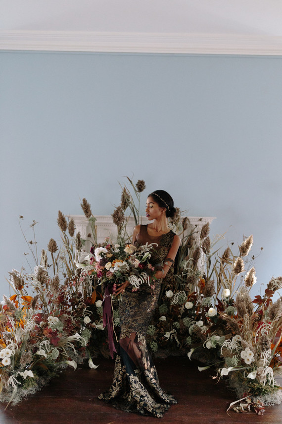 Moody Dutch masters inspired wedding ideas