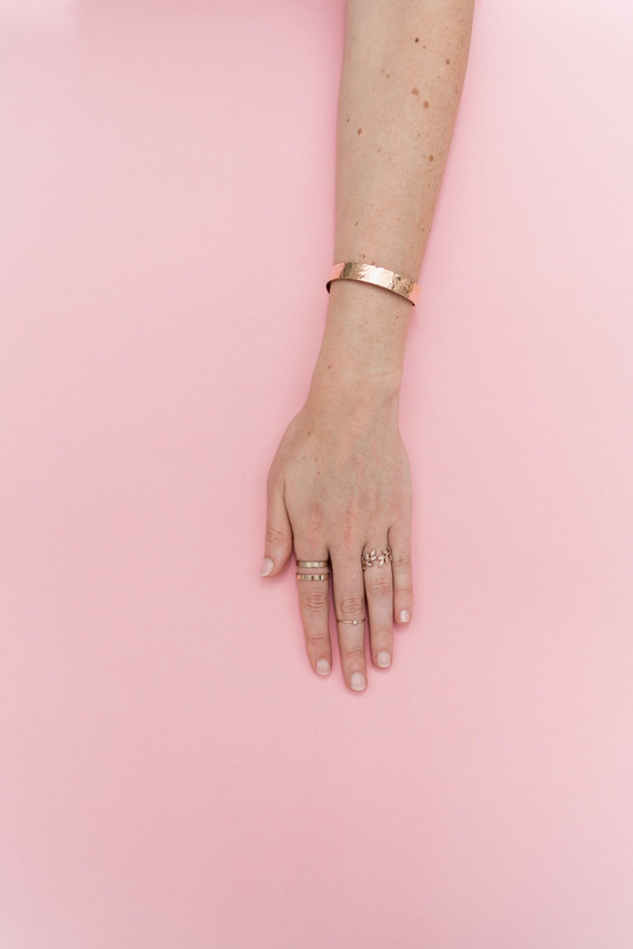 Modern French pink and blush bridal shower