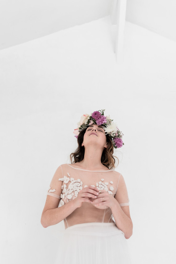 Modern French pink and blush bridal shower