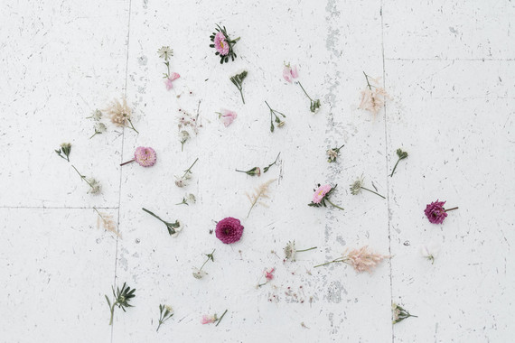 Modern French pink and blush bridal shower