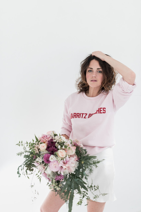 Modern French pink and blush bridal shower