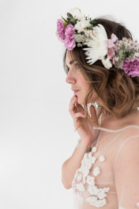 Modern French pink and blush bridal shower