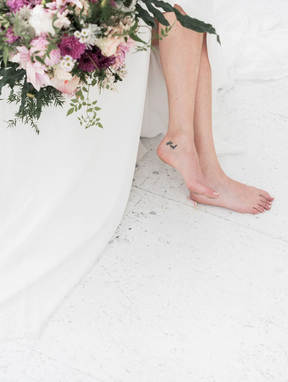 Modern French pink and blush bridal shower