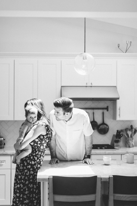 family at home