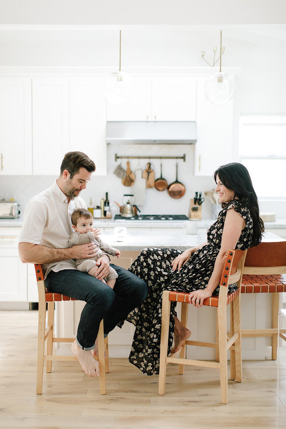 family at home