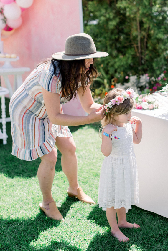 Kidchella themed girls boho birthday party for Amanda Stanton Inspiration