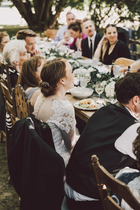 Elegant intimate Whidbey Island wedding at The Wayfarer