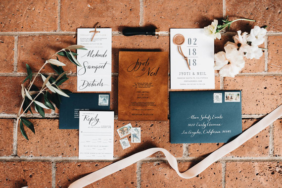 Elegant fall California wedding in Rancho Santa Fe with Indian traditions by Mein Schatz Events Inspiration