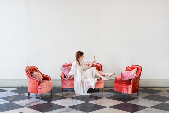 Whimsical Wes Anderson wedding ideas at the San Francisco Mint