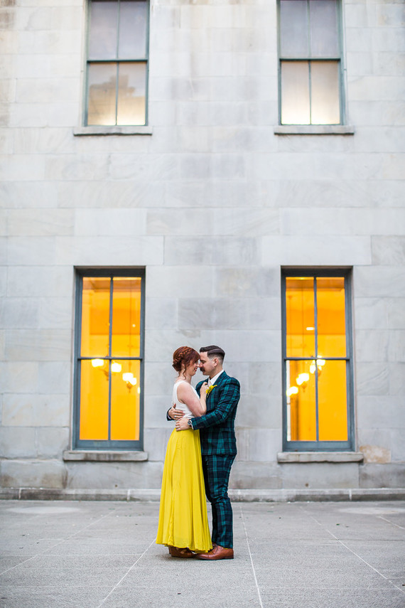 Whimsical Wes Anderson wedding ideas at the San Francisco Mint