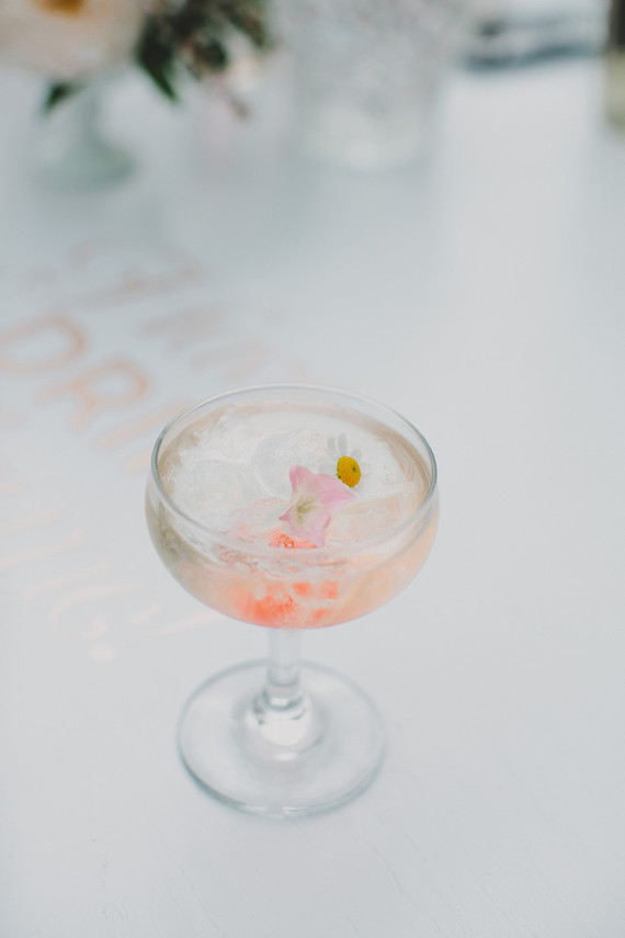 Parisian backyard baby shower