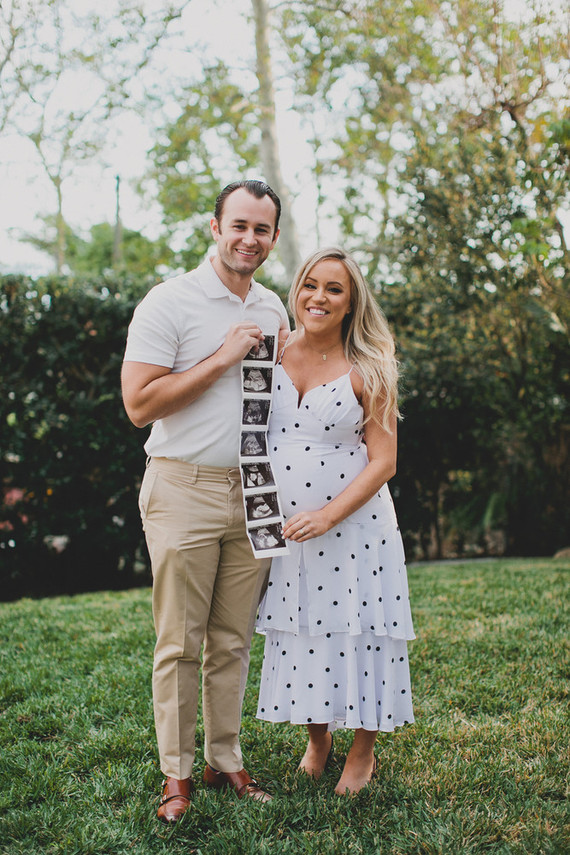 Parisian backyard baby shower