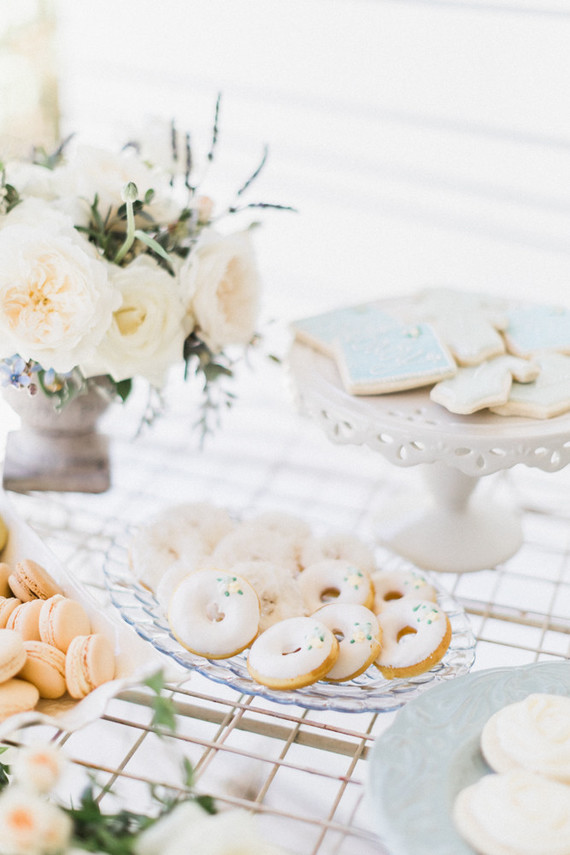 French garden themed boy's baby shower