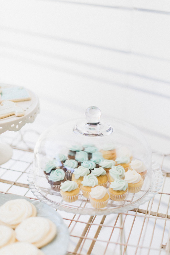 French garden themed boy's baby shower