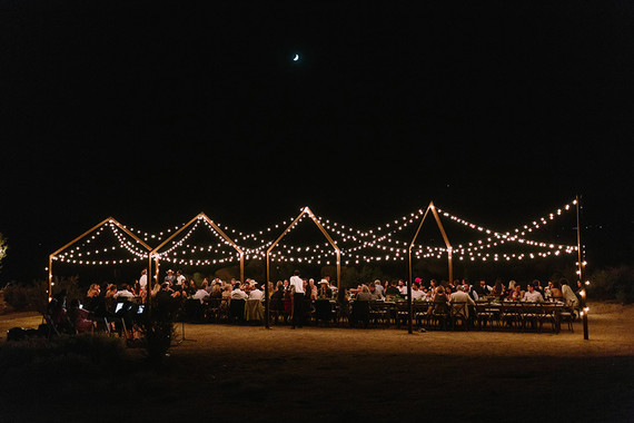 Rustic Joshua Tree wedding with a pink floral dress