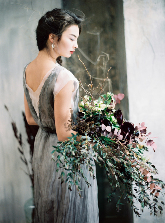 Minimal modern grey wedding ideas