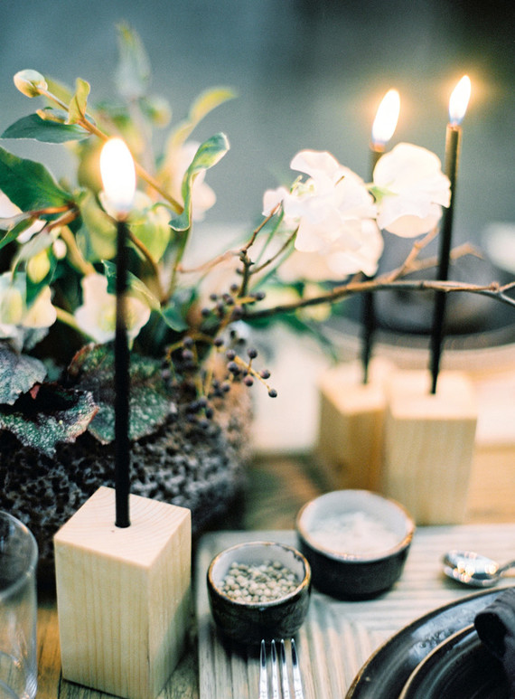 Minimal modern grey wedding ideas