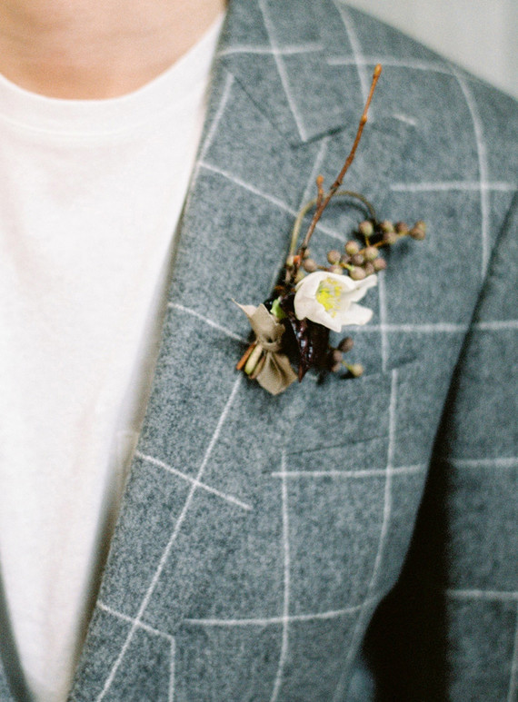 Minimal modern grey wedding ideas