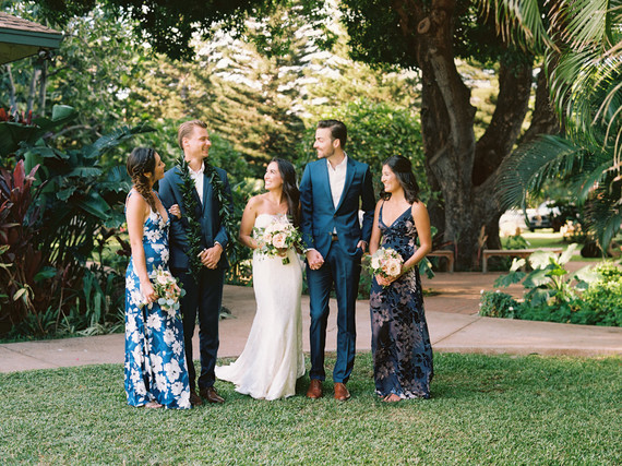 Maui wedding at Olowalu Plantation House