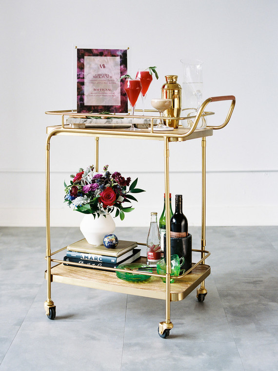 Modern ultraviolet wedding inspiration Inspiration
