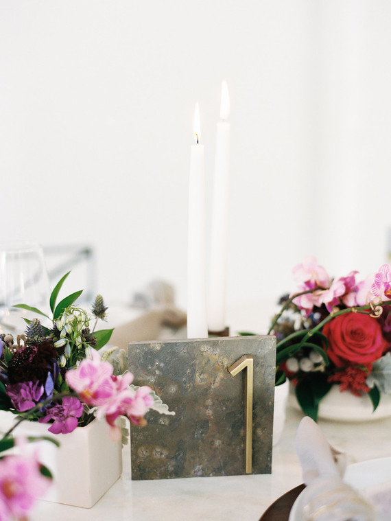 Modern ultraviolet wedding inspiration Inspiration