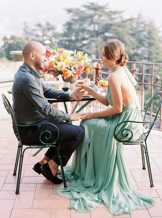 Romantic Lake Como wedding inspiration