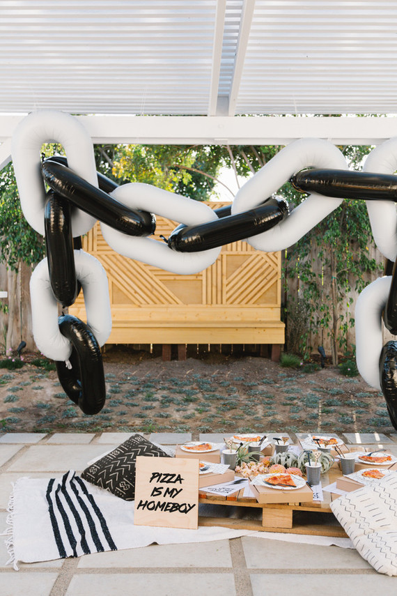 National Pizza Day party from Beijos Events