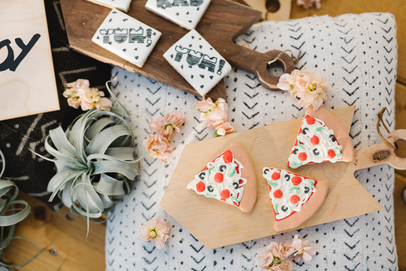 National Pizza Day party from Beijos Events Inspiration