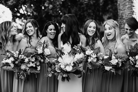 Classic modern Palm Springs wedding at the Avalon